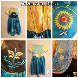 One of a kind Frozen Anna Dress
